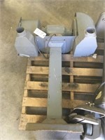 Grinder Dual Wheel Pedestal -gray