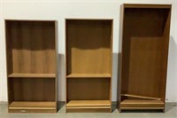 (3) Bookcases