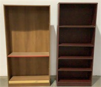 (2) Bookcases