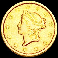 1850 Rare Gold Dollar UNCIRCULATED