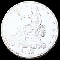 1875 Silver Trade Dollar UNCIRCULATED
