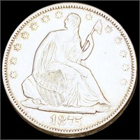 1875-S Seated Half Dollar UNCIRCULATED