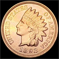 1892 Indian Head Penny GEM PROOF