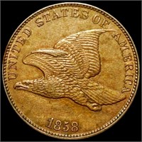 1858 Flying Eagle Cent UNCIRCULATED