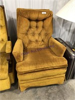 GOLD ROCKING CHAIR