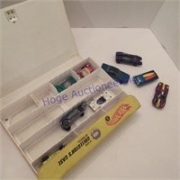 QTY 9 REDLINE HOTWHEELS IN 1968 CASE