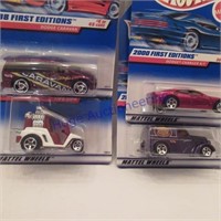 QTY 4 HOT WHEELS 98-2000 FIRST EDITIONS