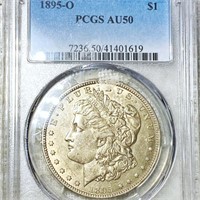 1895-O Morgan Silver Dollar PCGS - AU50