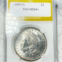 1899-O Morgan Silver Dollar PGA - MS64+