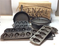 WENZEL AND LODGE CAST IRON