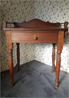 ANTIQUE WASHSTAND TABLE