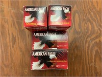 4 boxes of American Eagle 5.7x28 ammo, 40 gr, 50 r