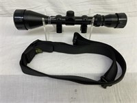 Tasco Scope 3-9x50 with rings and a nylon scope,