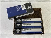 4 new in box FN 20 rd SCAR 17 magazines, by the