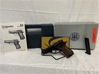 Beretta 87 BB 22lr pistol, sn C058464, 3.75" barre