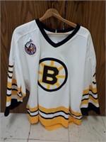 Boston Bruins Andy Moog signed