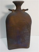 Raku Art Vase