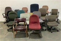 (16) Office And Stationary Chairs