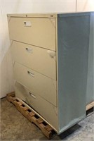 (2) Sandusky 4 Drawer Lateral Filing Cabinets