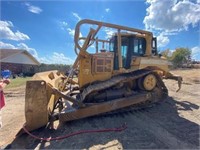 Cat D6R Dozer w/cab 4-way Blade Ripper Teeth