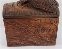 Northwest Coast Haida Indian Shaman Ritual Box