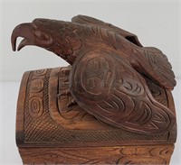 Northwest Coast Haida Indian Shaman Ritual Box