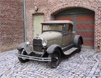 1928 Ford Model A Roadster convertible with rumble seat, in the Hunter's Collection since 1969