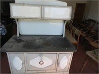 antique Cast iron cook stove in excellent