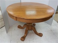 Dining Table, Round or oval with leaf
