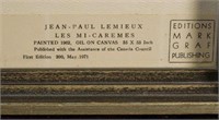 Jean-Paul LEMIEUX, CC, GOQ, RCA (1904-1990)