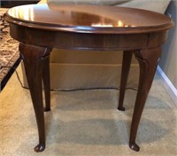 Drexel Side Table, Vintage Cherry Stain, 26”x18”