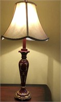 Lamp Red 30” Tall
