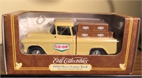 1955 CHEVY CAMEO TRUCK BANK DIECAST