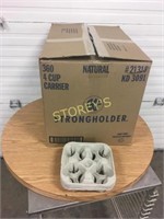 Box of Strong Holder 4 Cup Tray Holder