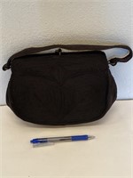 Vintage Genuine Corde Rayon Black Purse