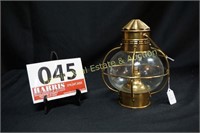 VINTAGE BRASS SHIP LAMP