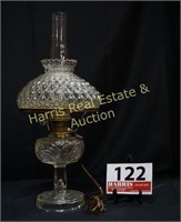ALADDIN LAMP WITH WASHINGTON DRAPE & CHIMNEY