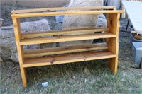 SOLID PINE BOOK SHELVES