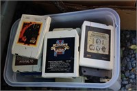 LOT OF VTG. COUNTRY WESTERN 8 TRACKS