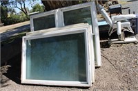 LARGE LOT OF DOUBLE PANE WINDOWS