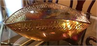 Ferro Murano,  Blown Glass Bowl , Made in Italy,
