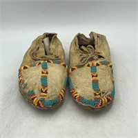BEADED MOCCASINS