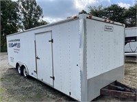 24' HAULMARK ENCLOSED TRAILER