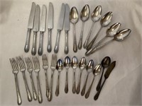 Lot of Silver Plated Flatware