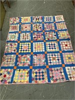 Vintage Square Patch Quilt