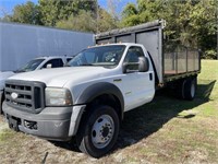 2007 FORD F550 XL DUMP TRUCK