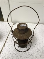 Vintage Railroad lantern Handlan Mopac