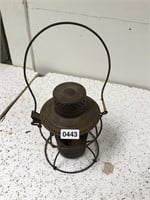 Vintage Railroad lantern Handlan Mopac