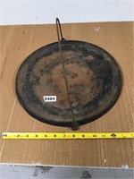 Hanging Cast iron griddle. Heavy