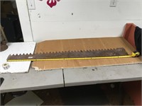 Vintage saw blade
